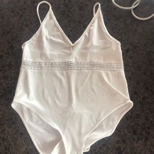 White Divided Top